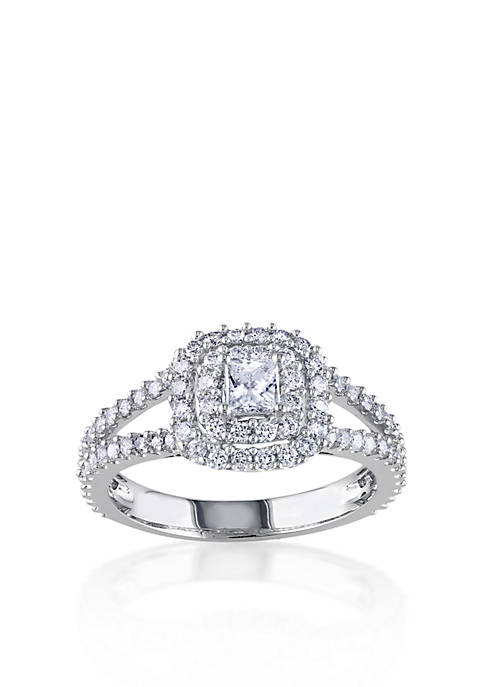 Belk & Co. Diamond Ring in 14k White