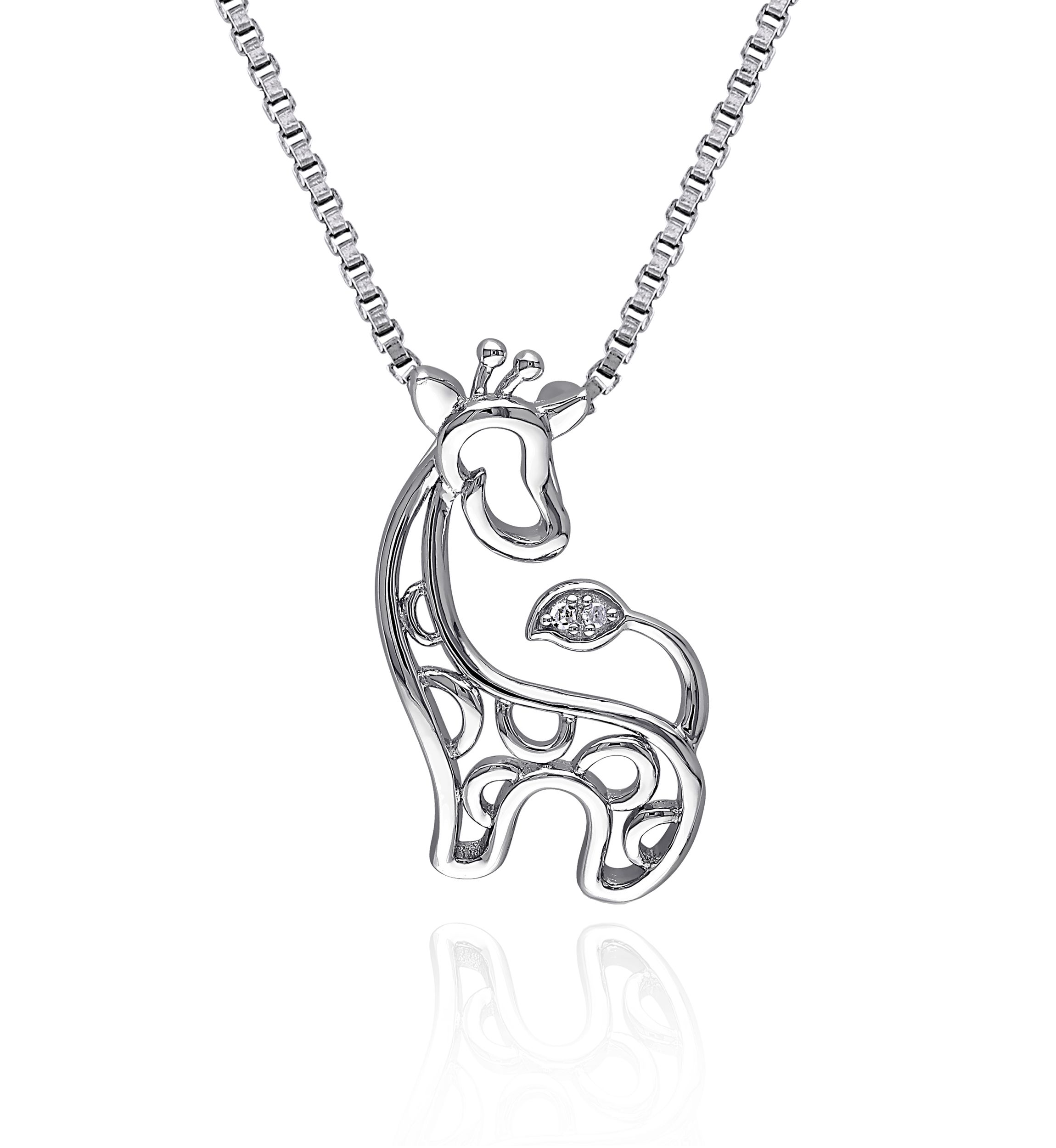 Giraffe Pendant Necklace