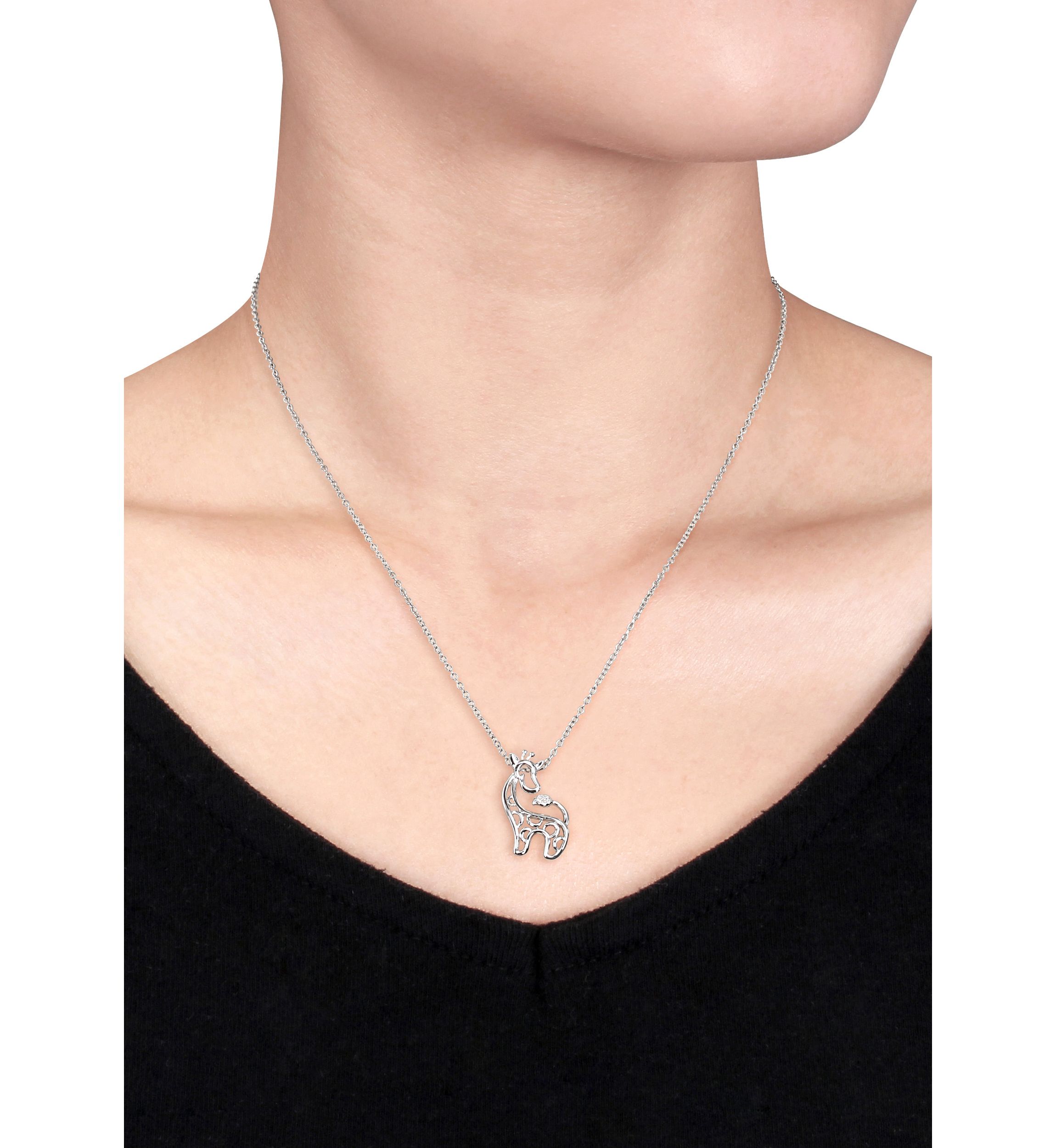 Giraffe Pendant Necklace