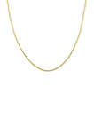 20 Inch Franco Link Necklace in 10K Yellow Gold