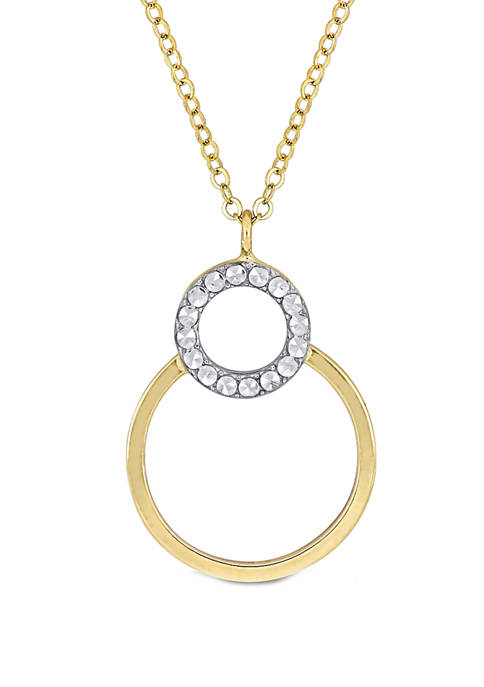 Belk & Co. Tiered Circle of Life Pendant