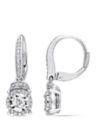  1/3 ct. t.w. Diamond Drop Earrings in Sterling Silver 