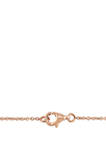 11.18 ct. t.w. Multi Gemstone Station Necklace in 18K Rose Gold
