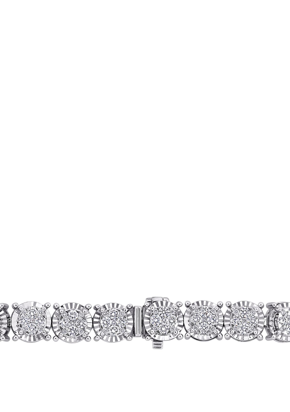 2.88 ct. t.w. Diamond Tennis Bracelet in 14K White Gold