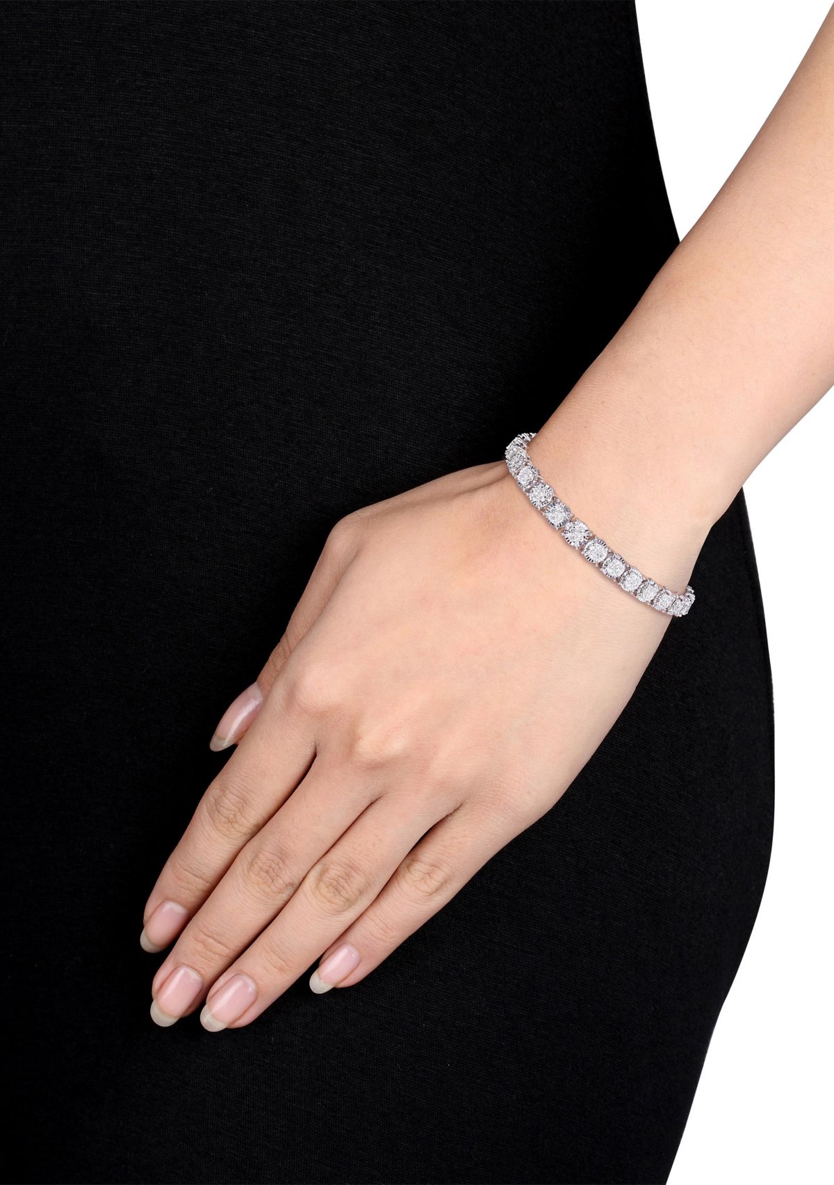 2.88 ct. t.w. Diamond Tennis Bracelet in 14K White Gold