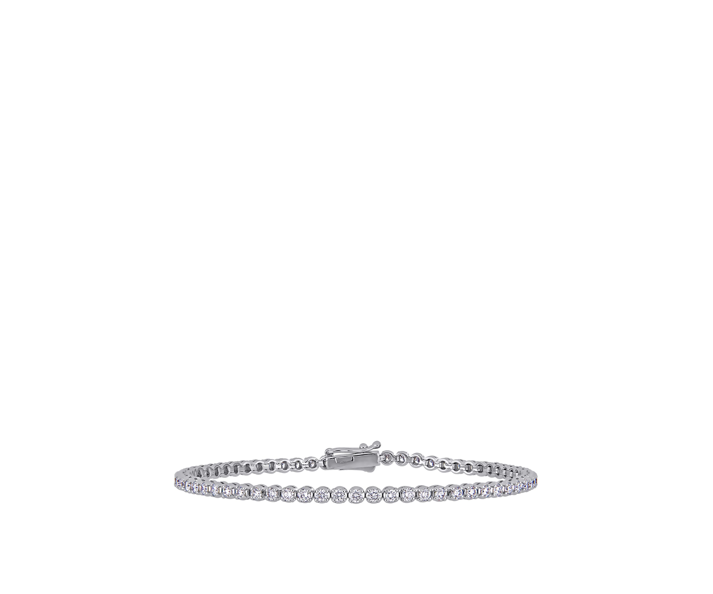2.25 ct. t.w. Diamond Classic Tennis Bracelet in 14K White Gold