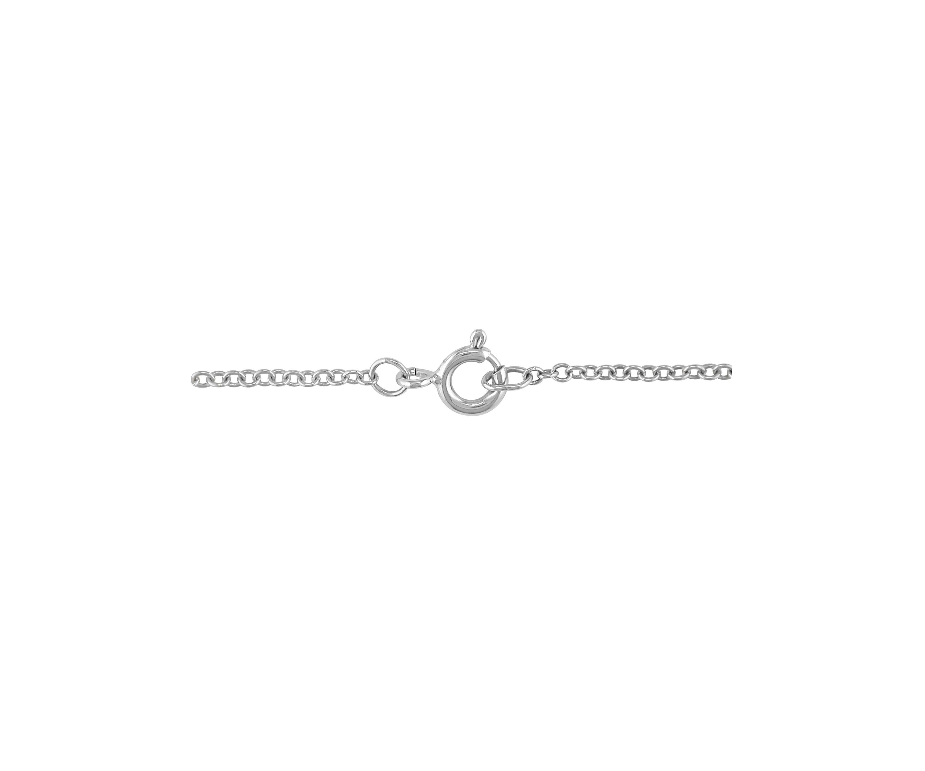 Lab Created Created Blue and Created White Sapphire Teardrop Halo Pendant with Chain in Sterling Silver