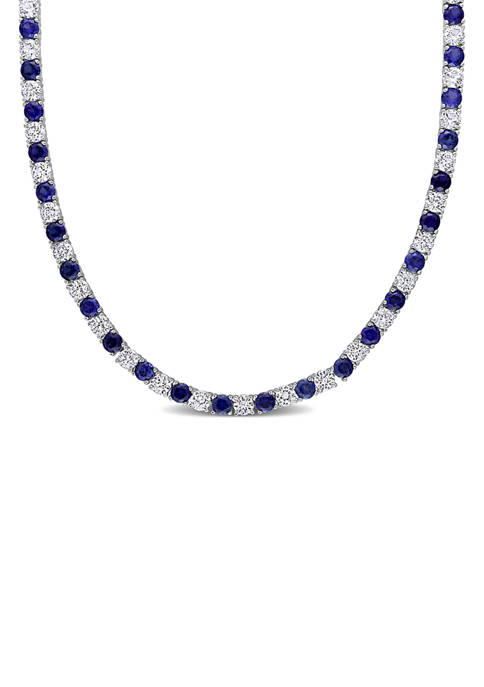 Belk & Co. Created Blue and White Sapphire