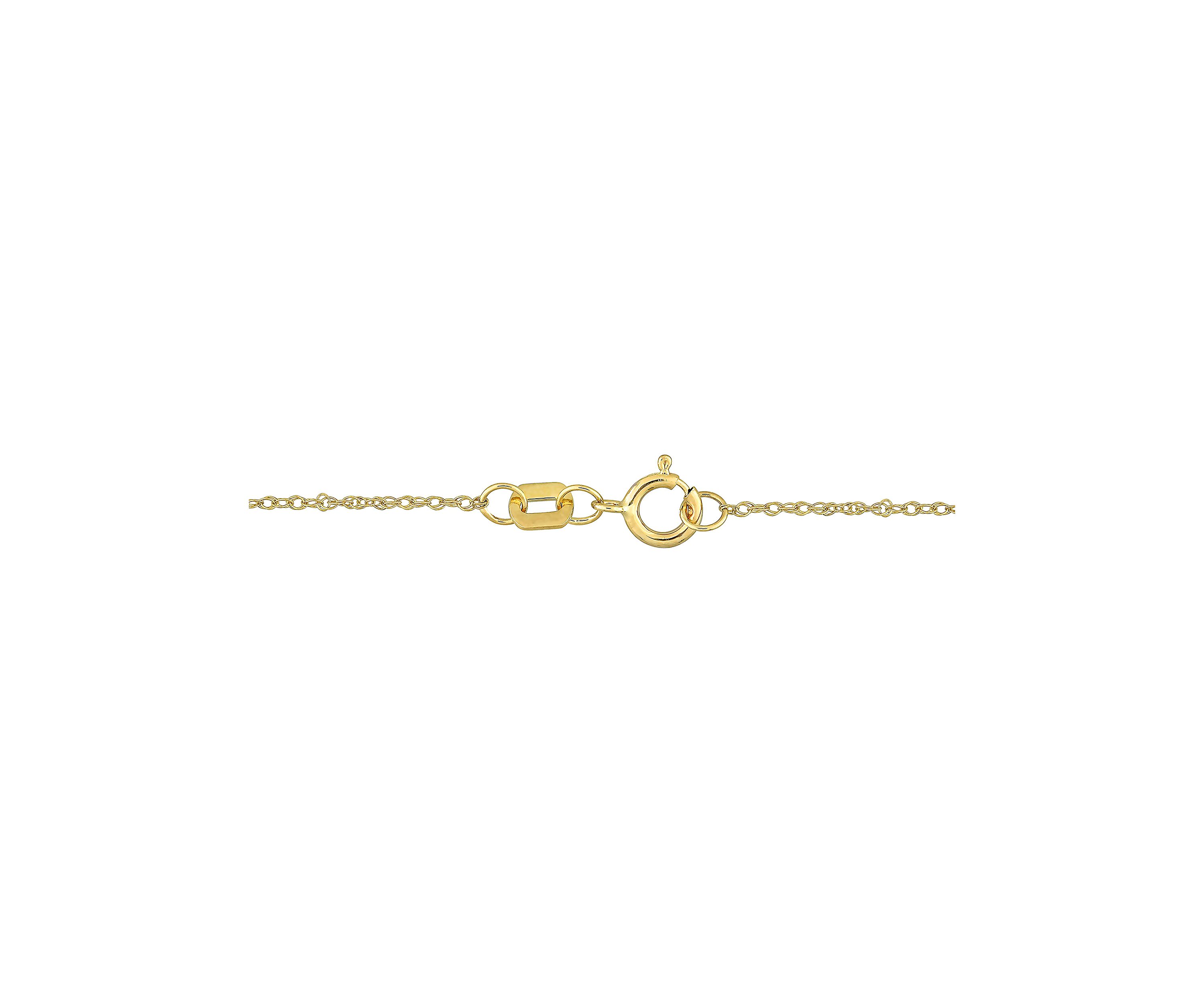 1.5 CT TGW Peridot and White Topaz Trillion Halo Necklace in 10k Yellow Gold