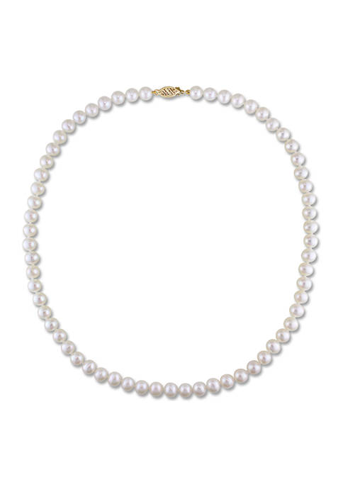Belk & Co. Cultured Freshwater Pearl 18&quot; Strand