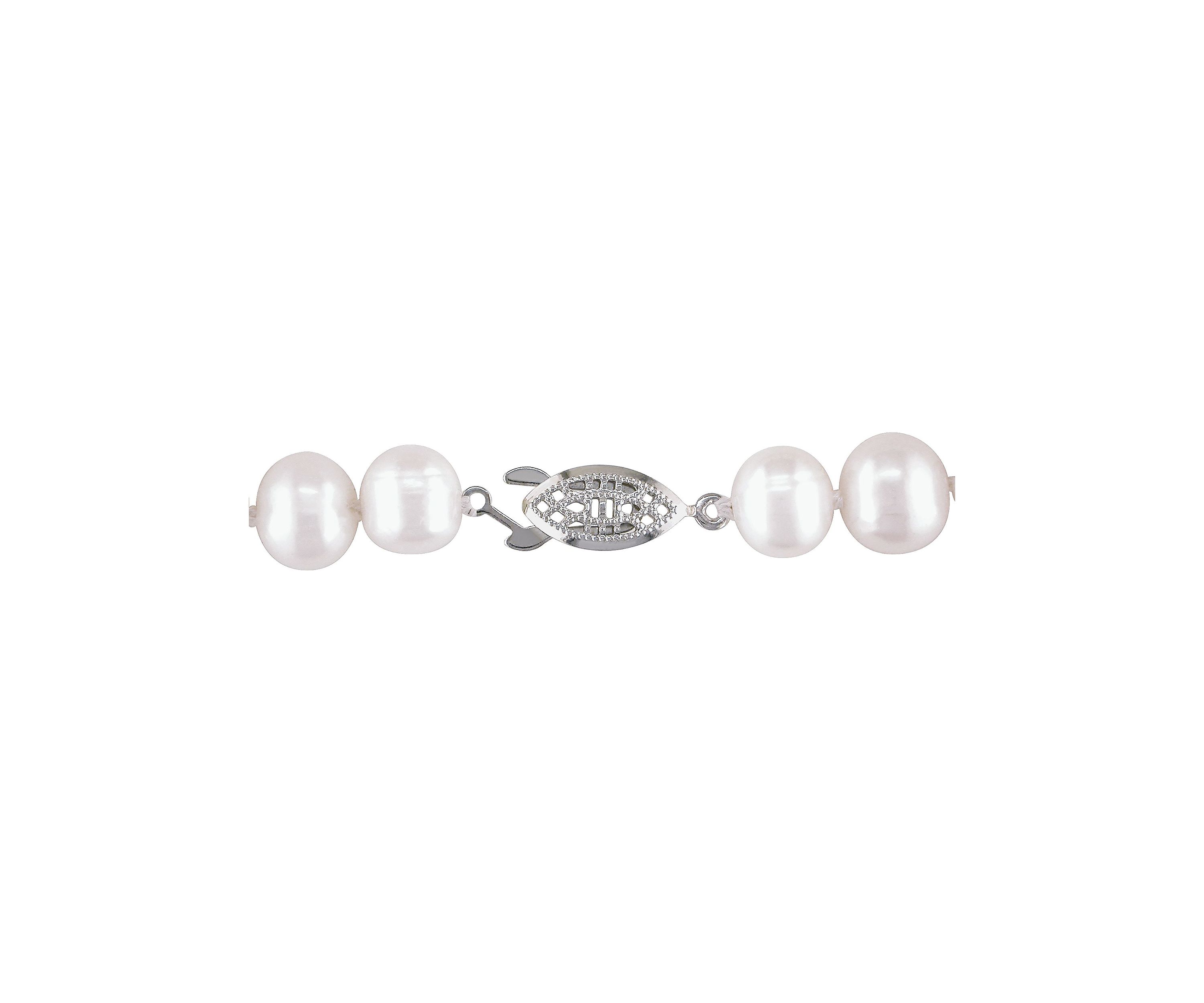 9-10MM Freshwater Cultured Pearl 18" Strand Necklace