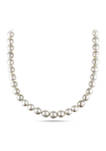 South Sea Pearl Graduated 18" Strand Necklace with 14k Yellow Gold Clasp