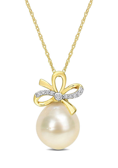Belk & Co. Golden South Sea Cultured Pearl