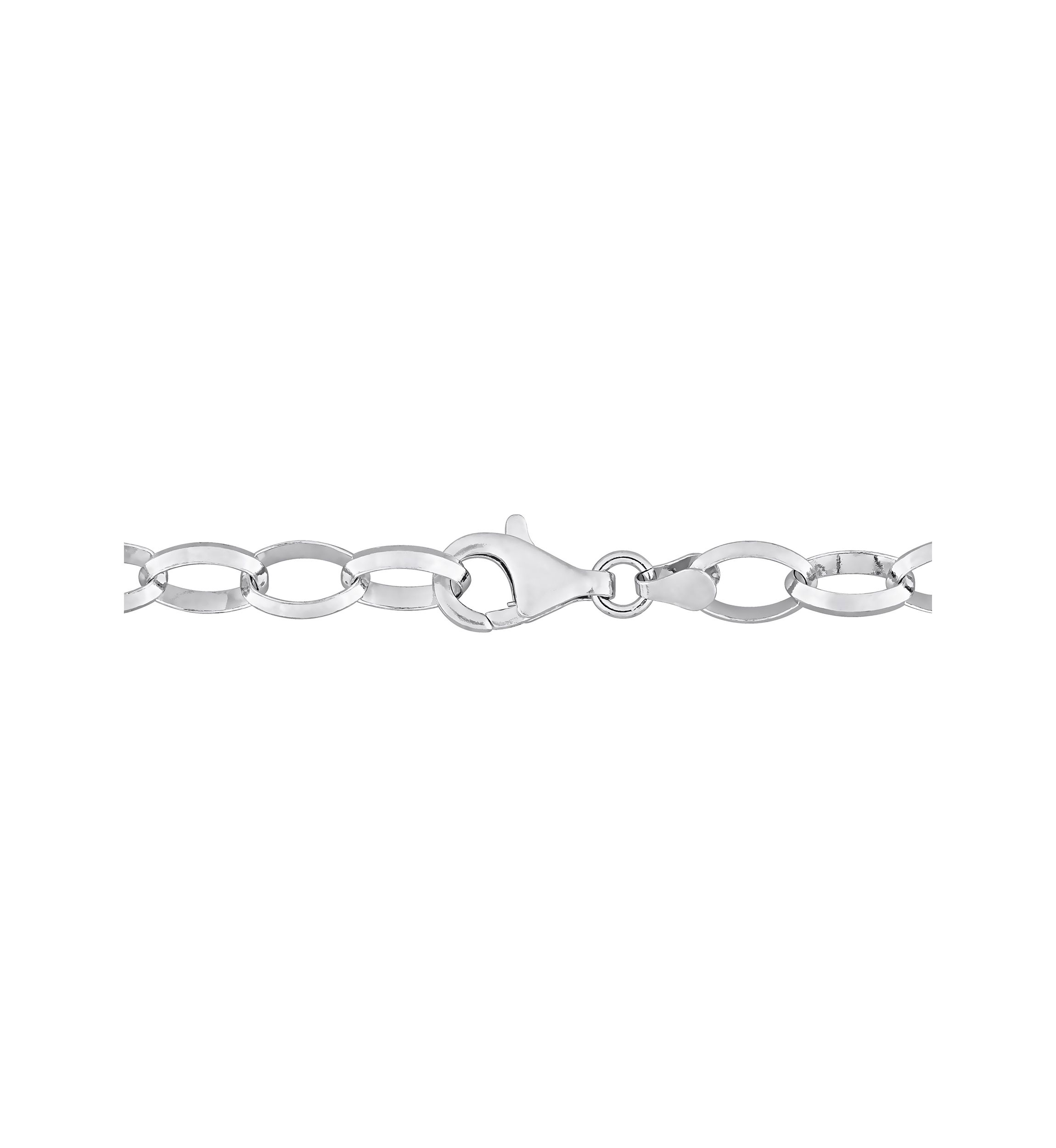 Sterling Silver Rolo Chain Necklace