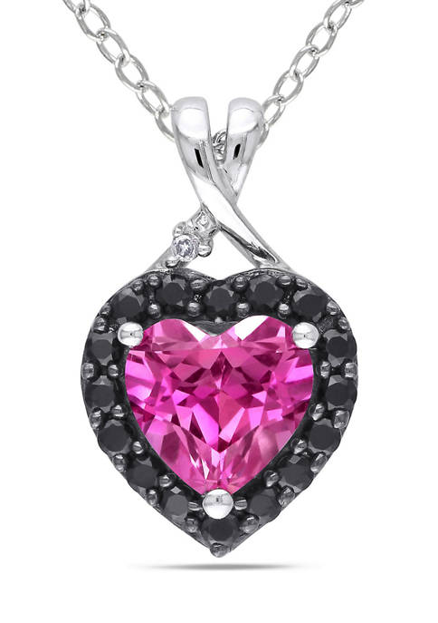 Belk & Co. Lab Created Created Pink Sapphire,