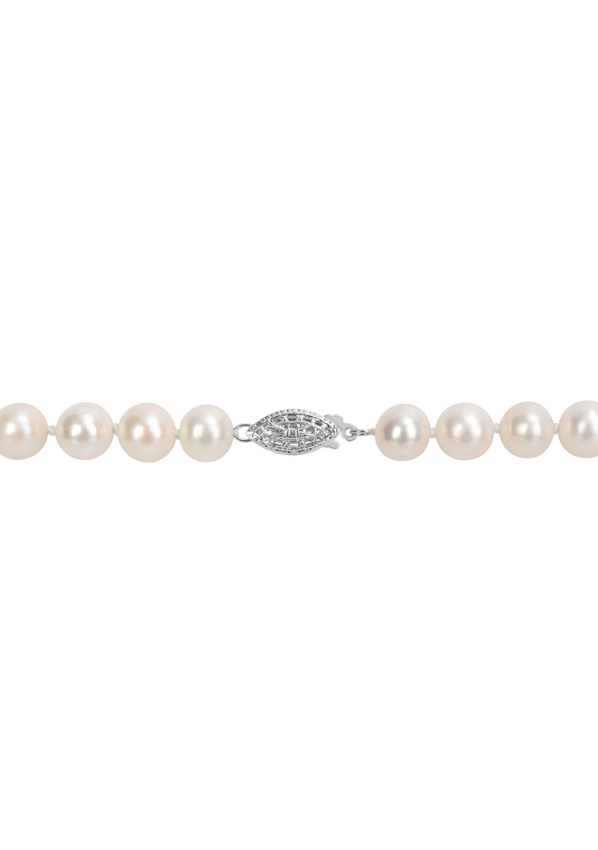 7.5-8MM Freshwater Cultured Pearl Strand Necklace