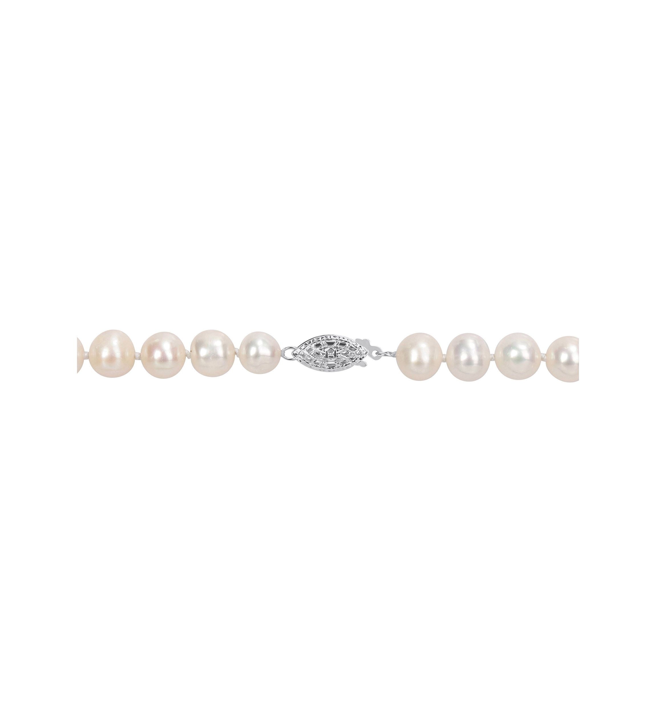 7.5-8MM Multi-Colored Freshwater Cultured Pearl Strand Necklace