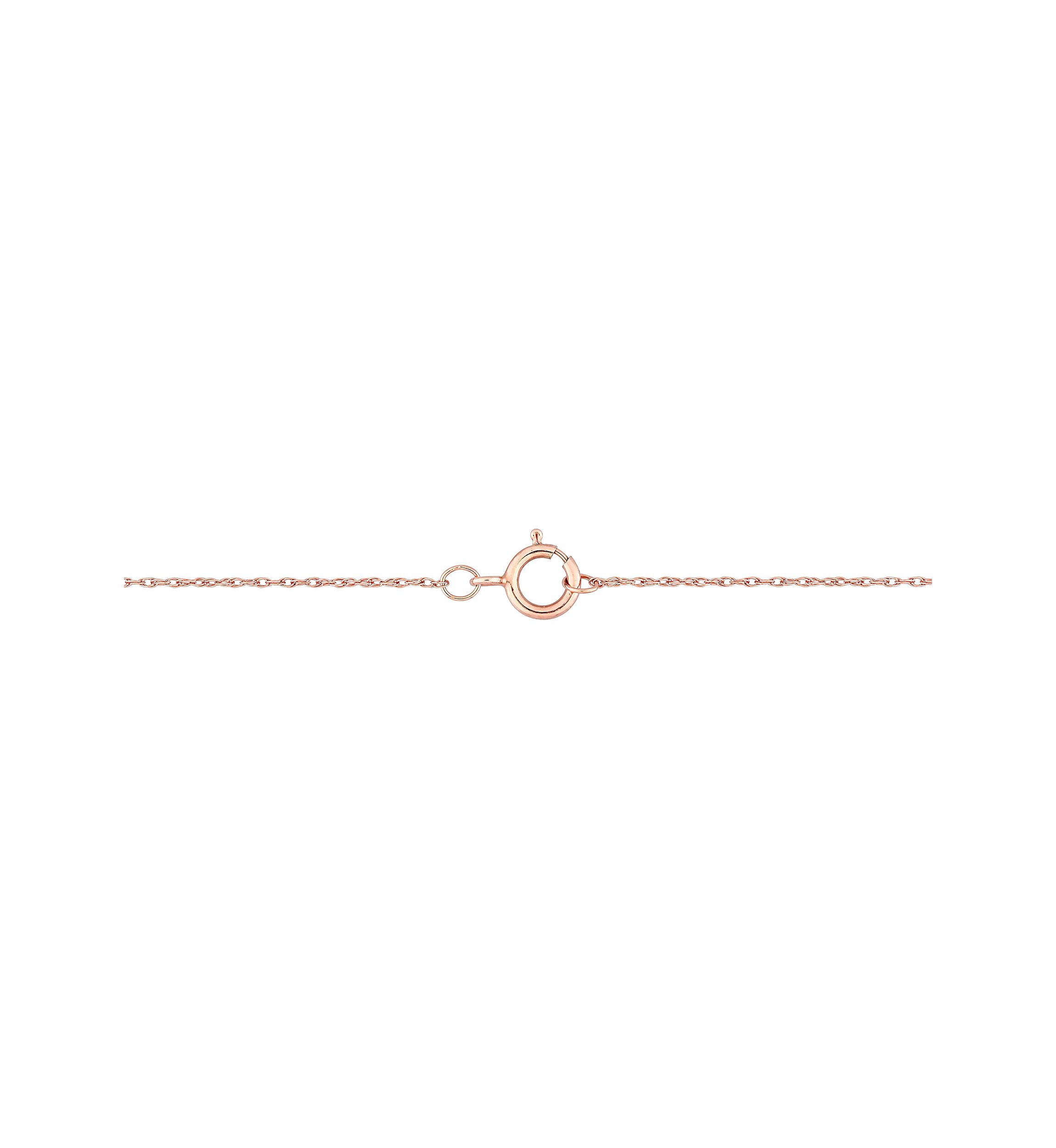 5.5-6mm Freshwater Cultured Pearl Tin-Cup Necklace in 10k Rose Gold