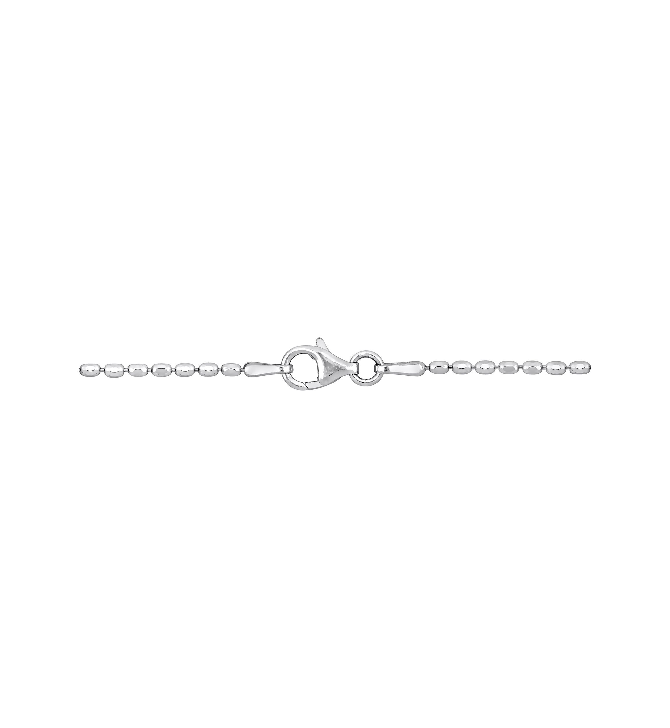 8-9mm Black Tahitian Cultured Pearl Station Chain Necklace in Sterling Silver