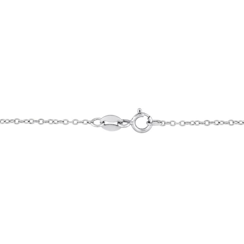 Star of David Pendant with Chain in Sterling Silver