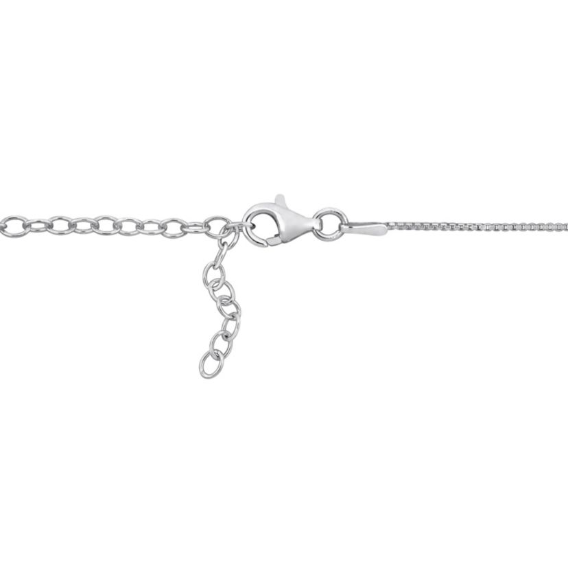 0.9MM Box Chain Necklace in Sterling Silver