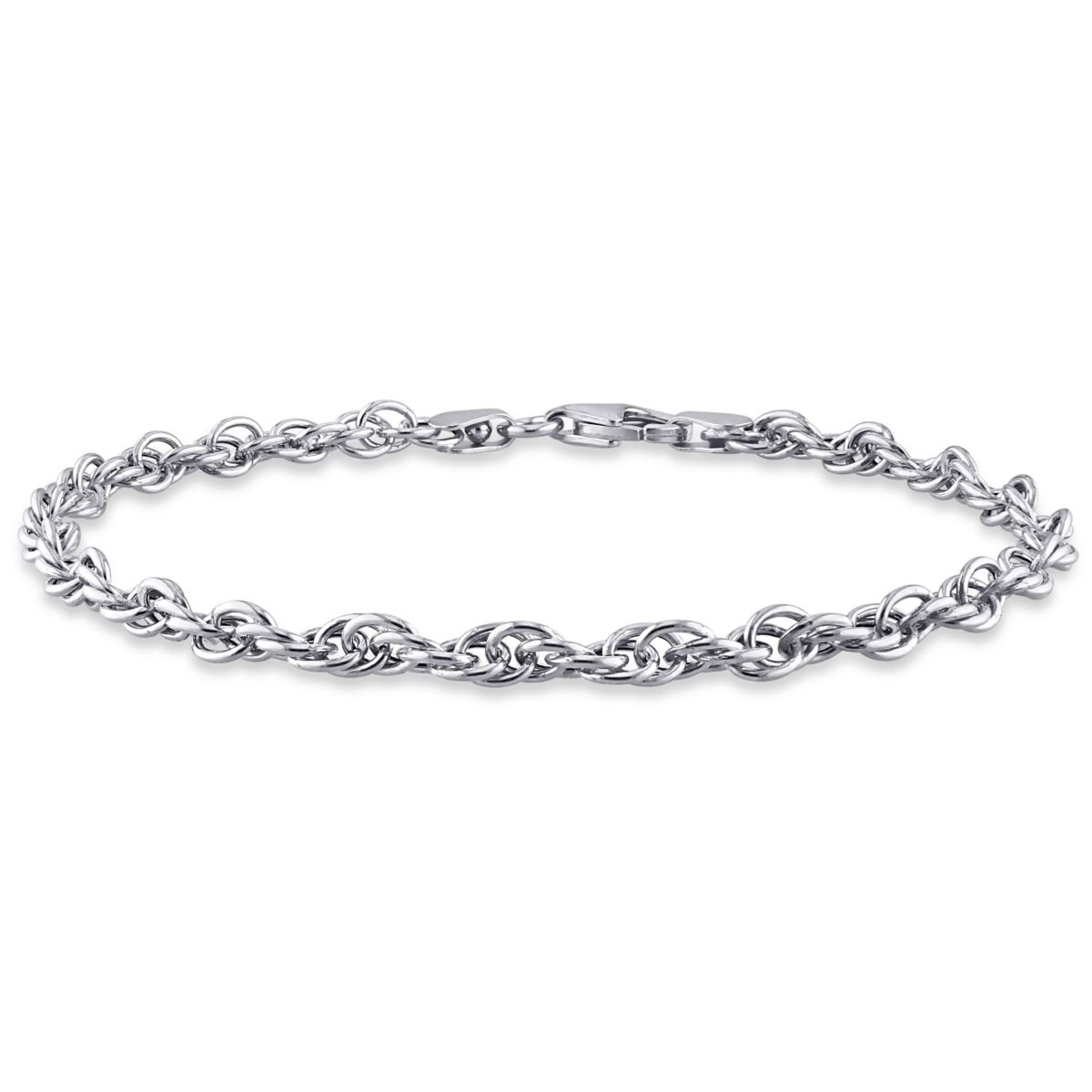 2.2MM Singapore Chain Bracelet in Sterling Silver, 7.5"