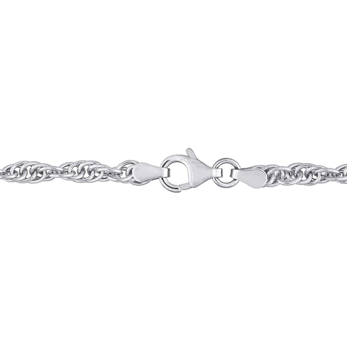 2.2MM Singapore Chain Bracelet in Sterling Silver, 7.5"
