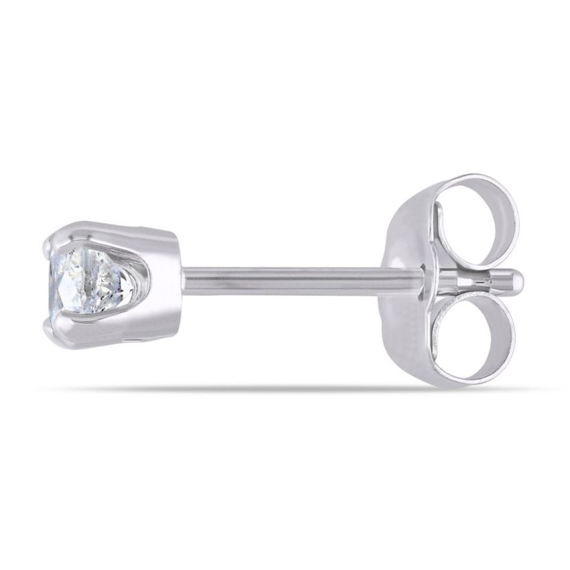 1/3 ct. t.w. Diamond Stud Earrings in 14K White Gold