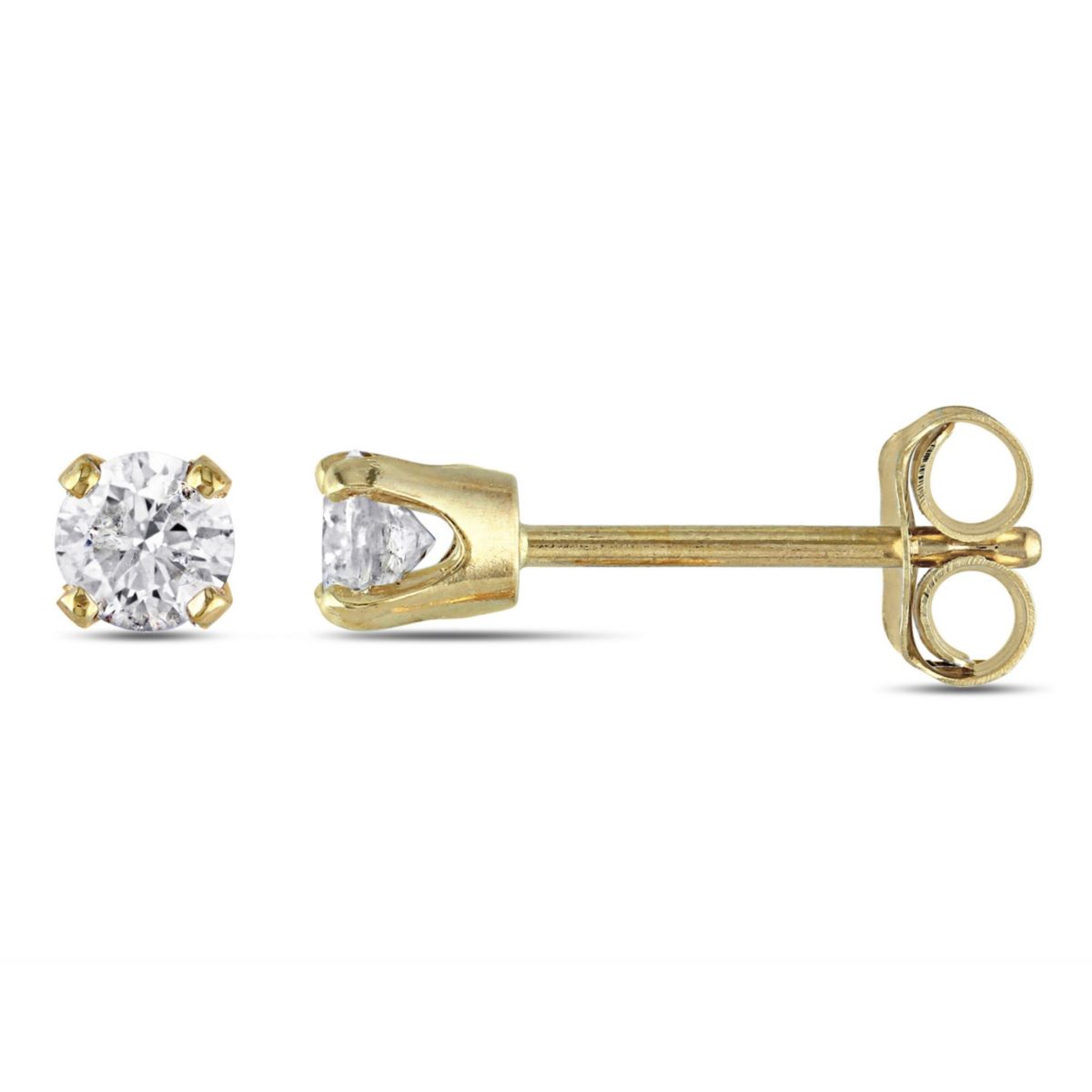 1/4 ct. t.w. Diamond Stud Earrings 10K Yellow Gold
