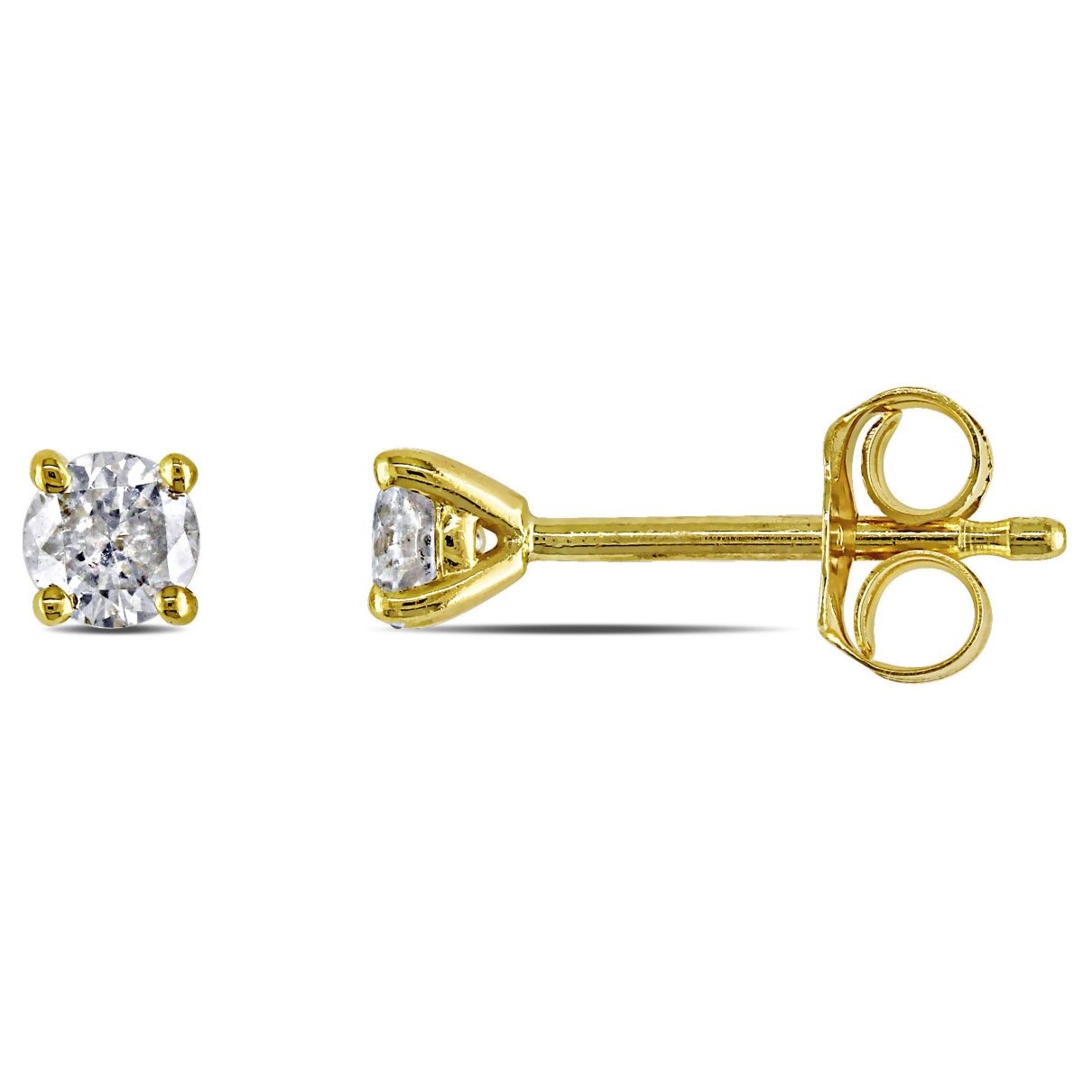 1/4 ct. t.w. Diamond Stud Earrings in 14K Yellow Gold