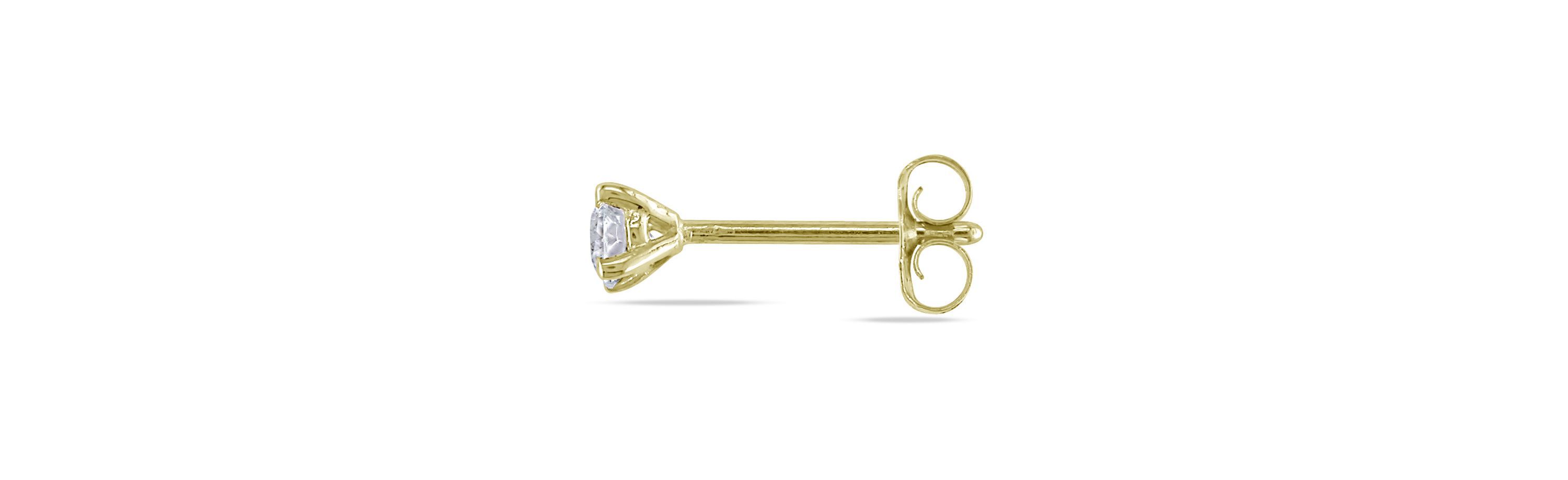 1/4 ct. t.w. Diamond Stud Earrings in 14K Yellow Gold
