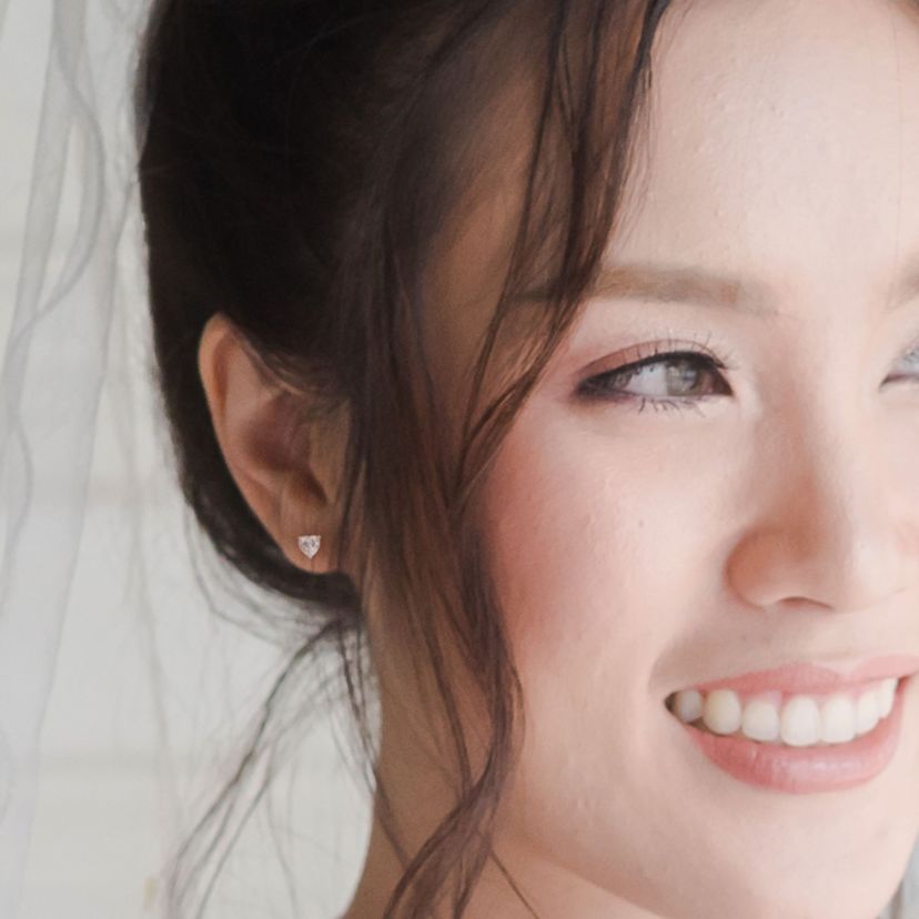 Lab Created 1.5 ct. t.g.w. Created Moissanite Stud Earrings in Sterling Silver