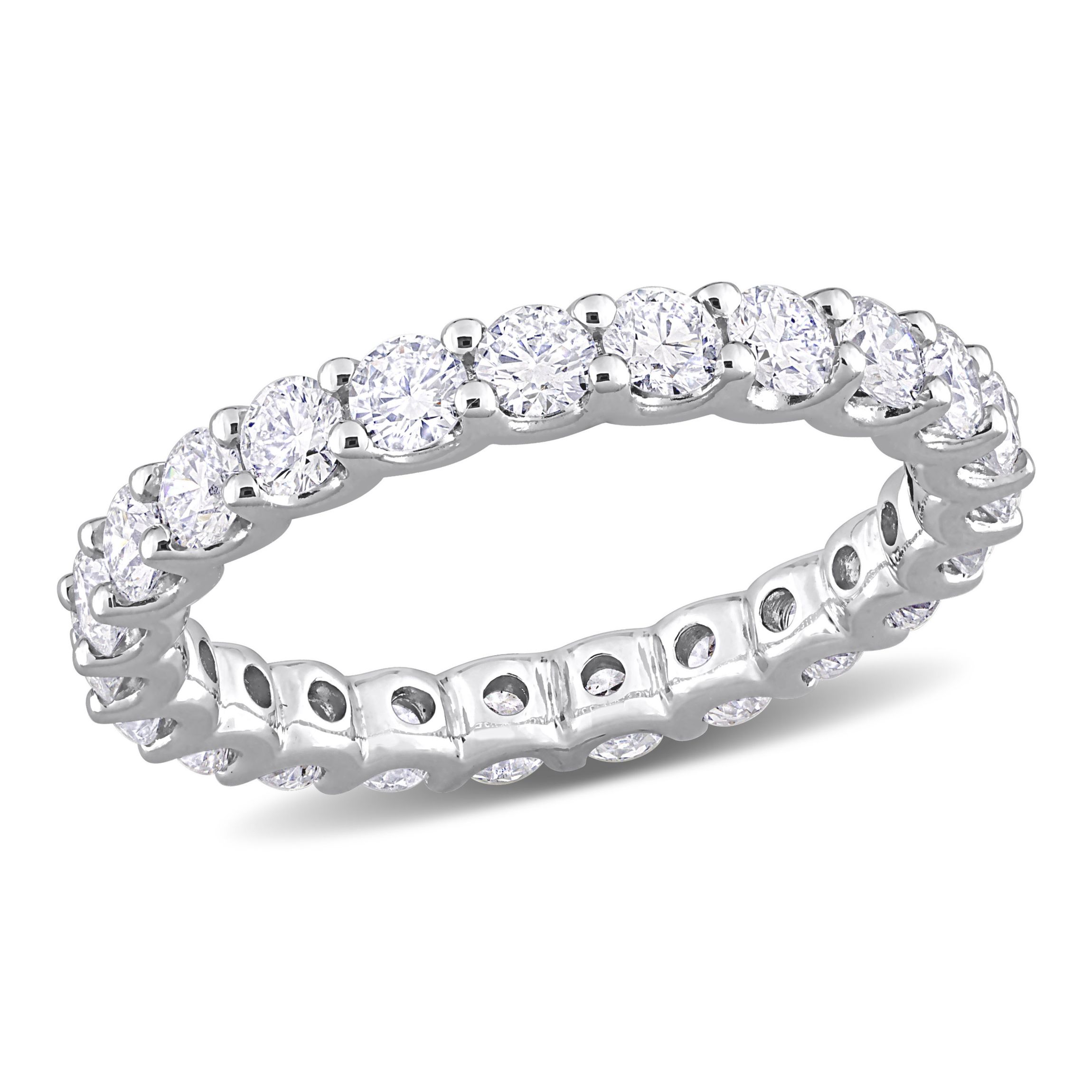 2.3 ct. t.w. Lab Grown Diamond Eternity Band in 14K White Gold