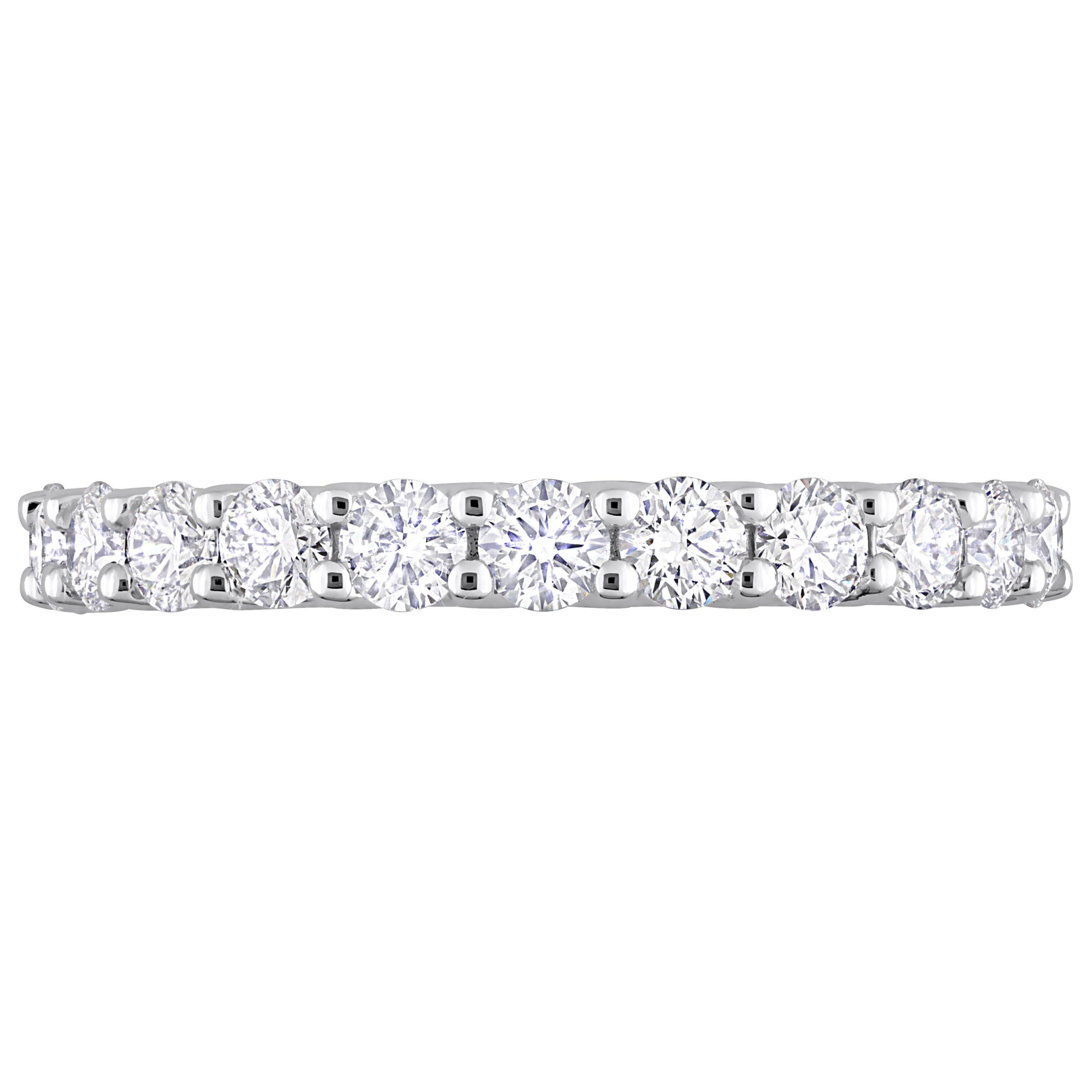 2.3 ct. t.w. Lab Grown Diamond Eternity Band in 14K White Gold