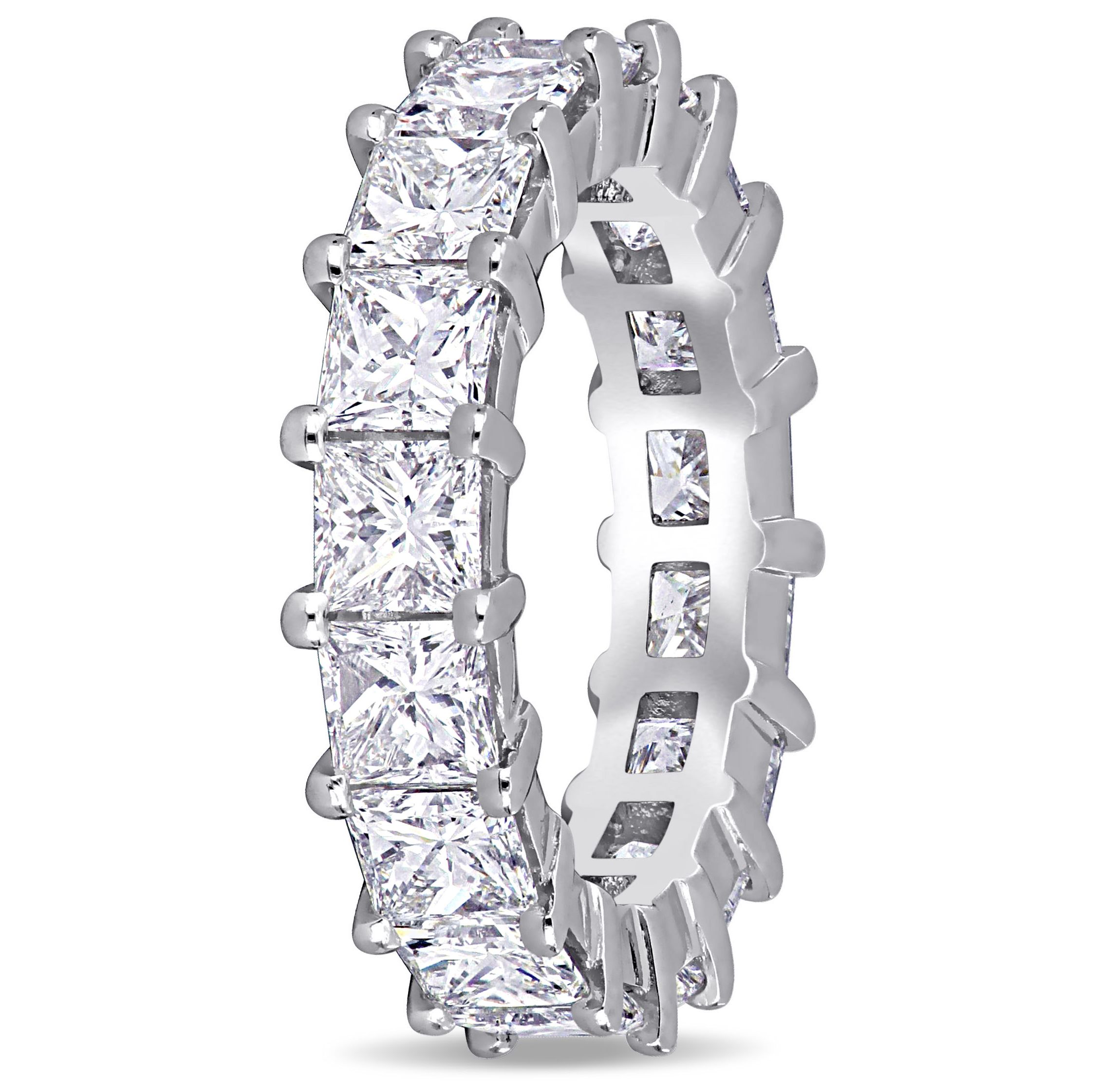 5.54 ct. t.w. Diamond Eternity Ring in Platinum