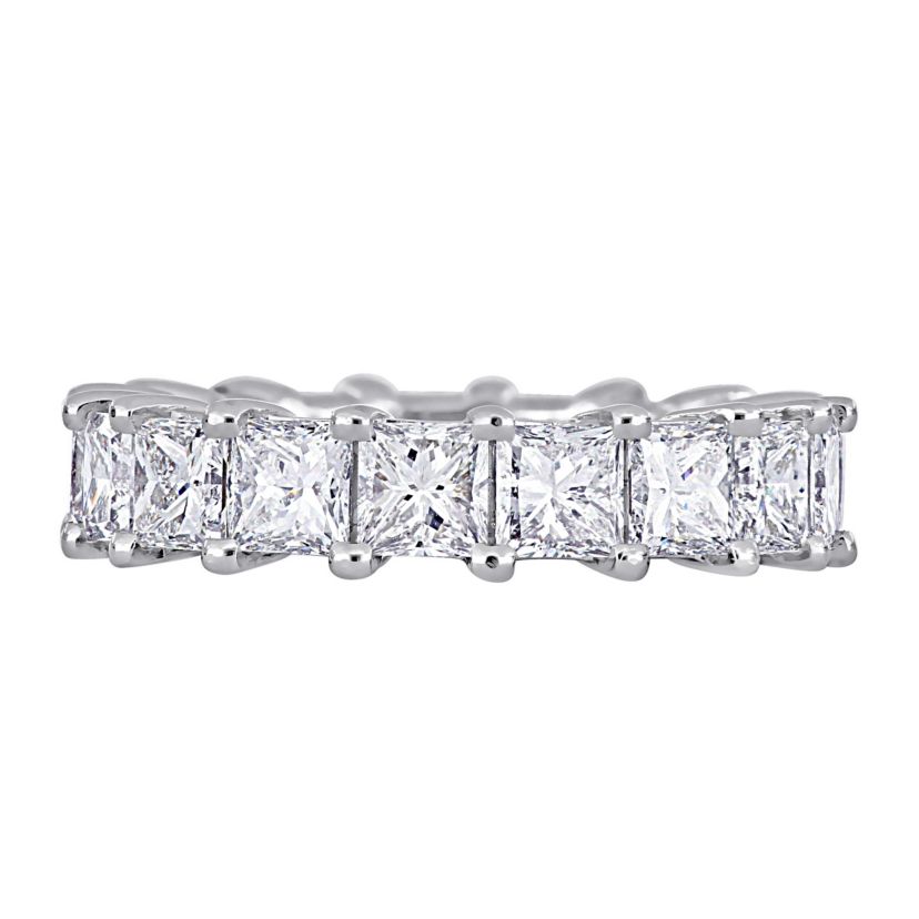 5.54 ct. t.w. Diamond Eternity Ring in Platinum