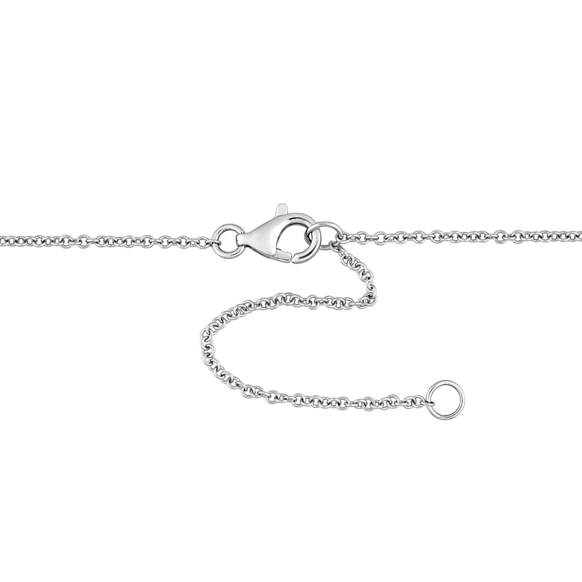 1 ct. t.w. Diamond Station Necklace in Platinum