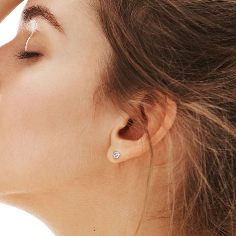 1 ct. t.w. Diamond Solitaire Stud Earrings in Platinum