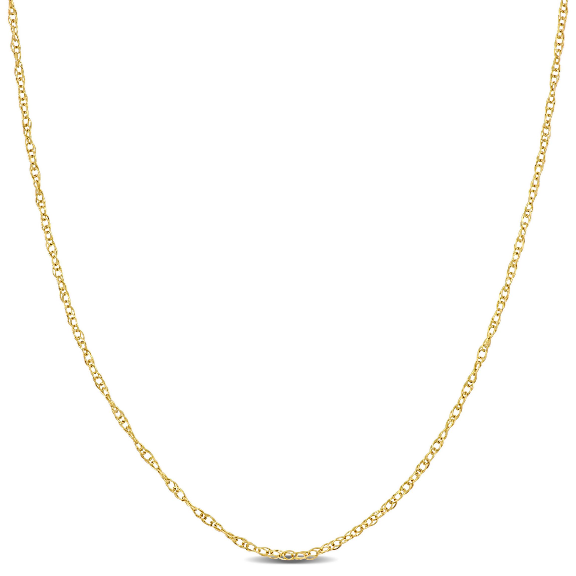 Rope Chain in 14K Yellow Gold