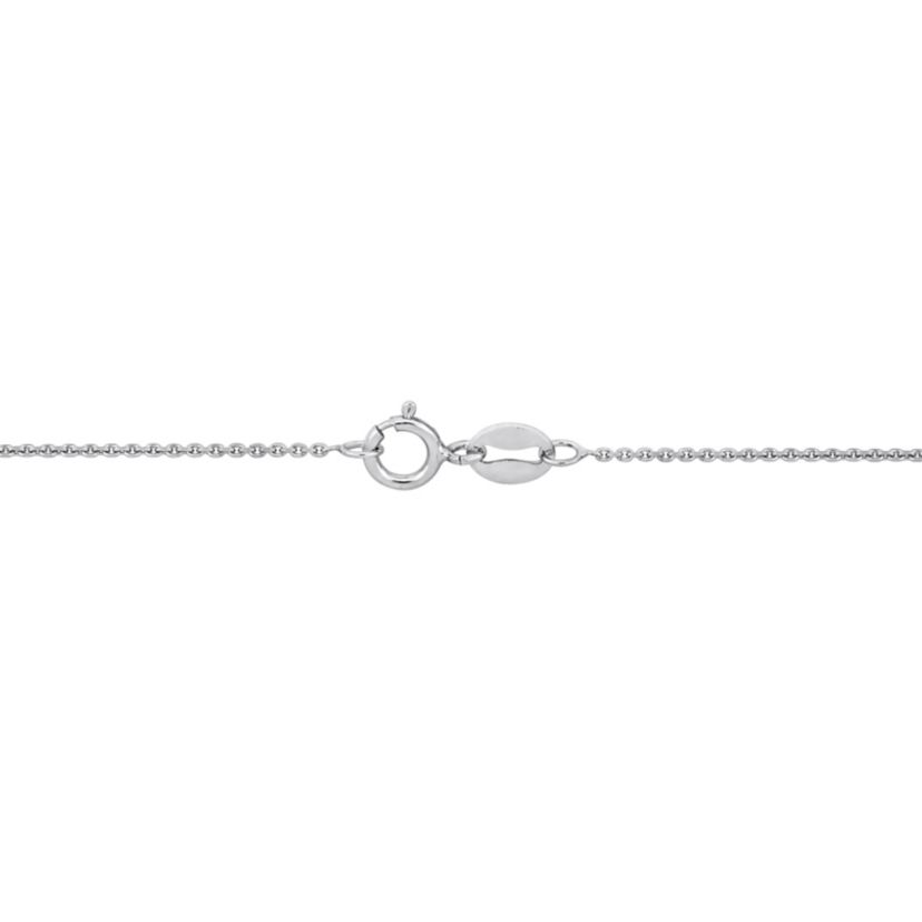 Cable Chain Necklace in Platinum