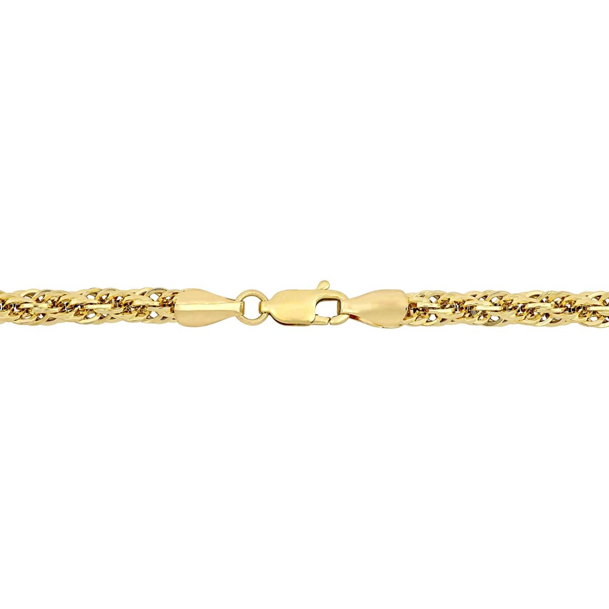 4MM Infinity Rope Chain Necklace in 14K Yellow Gold