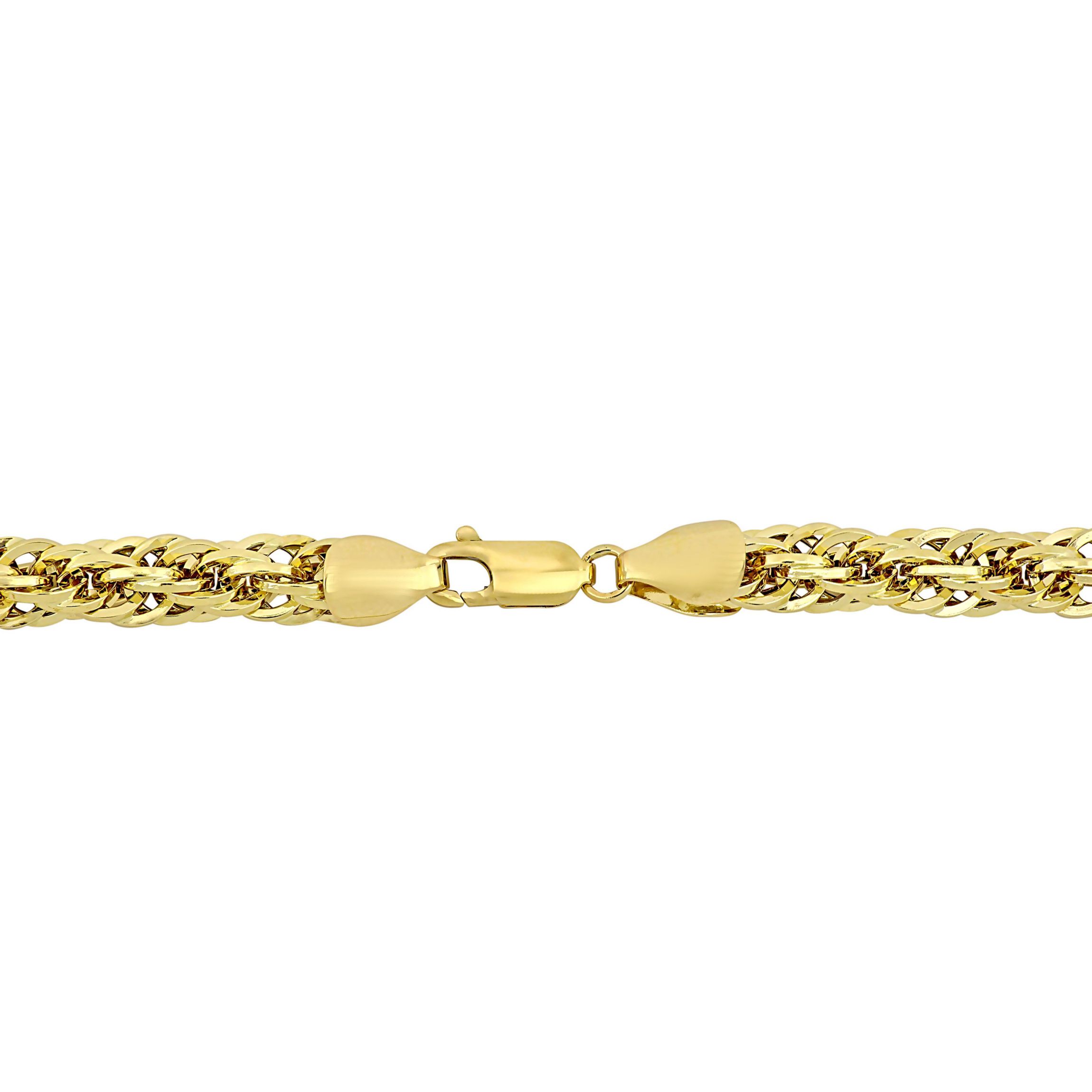 6MM Infinity Rope Chain Necklace in 14K Yellow Gold
