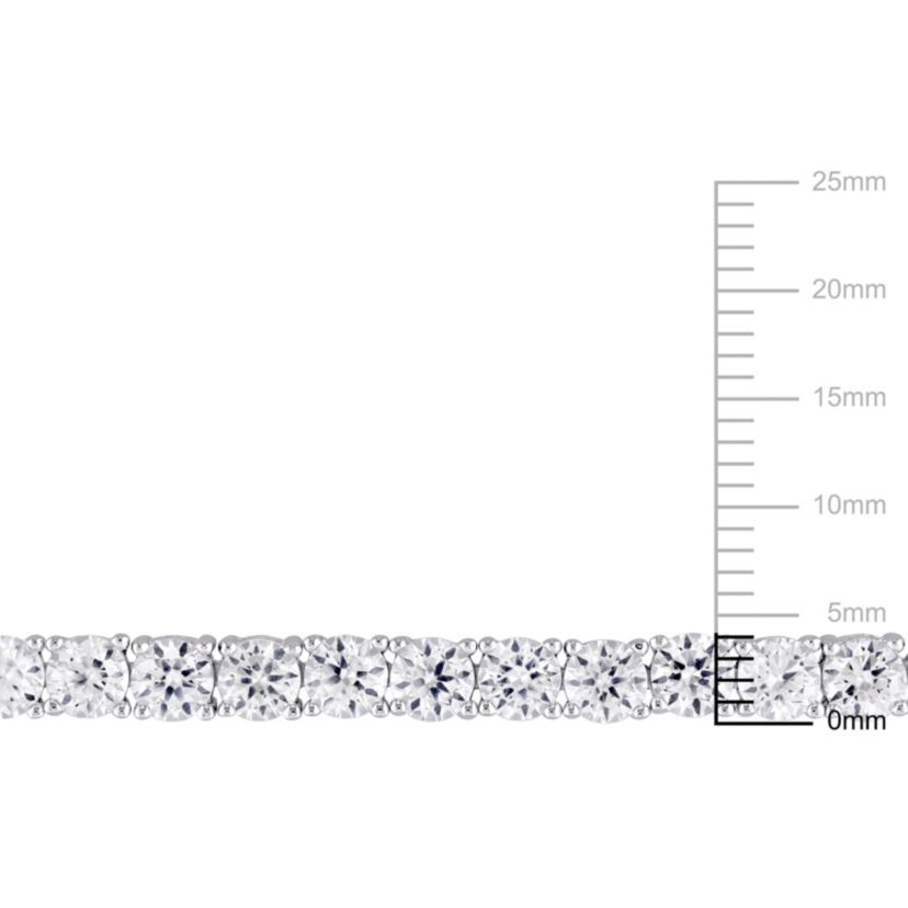 Lab Created 2-Pc Set of Created White Sapphire Tennis Bracelet and Necklace in Sterling Silver