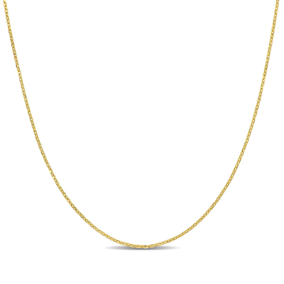 Cable Chain Necklace in 14k Yellow Gold
