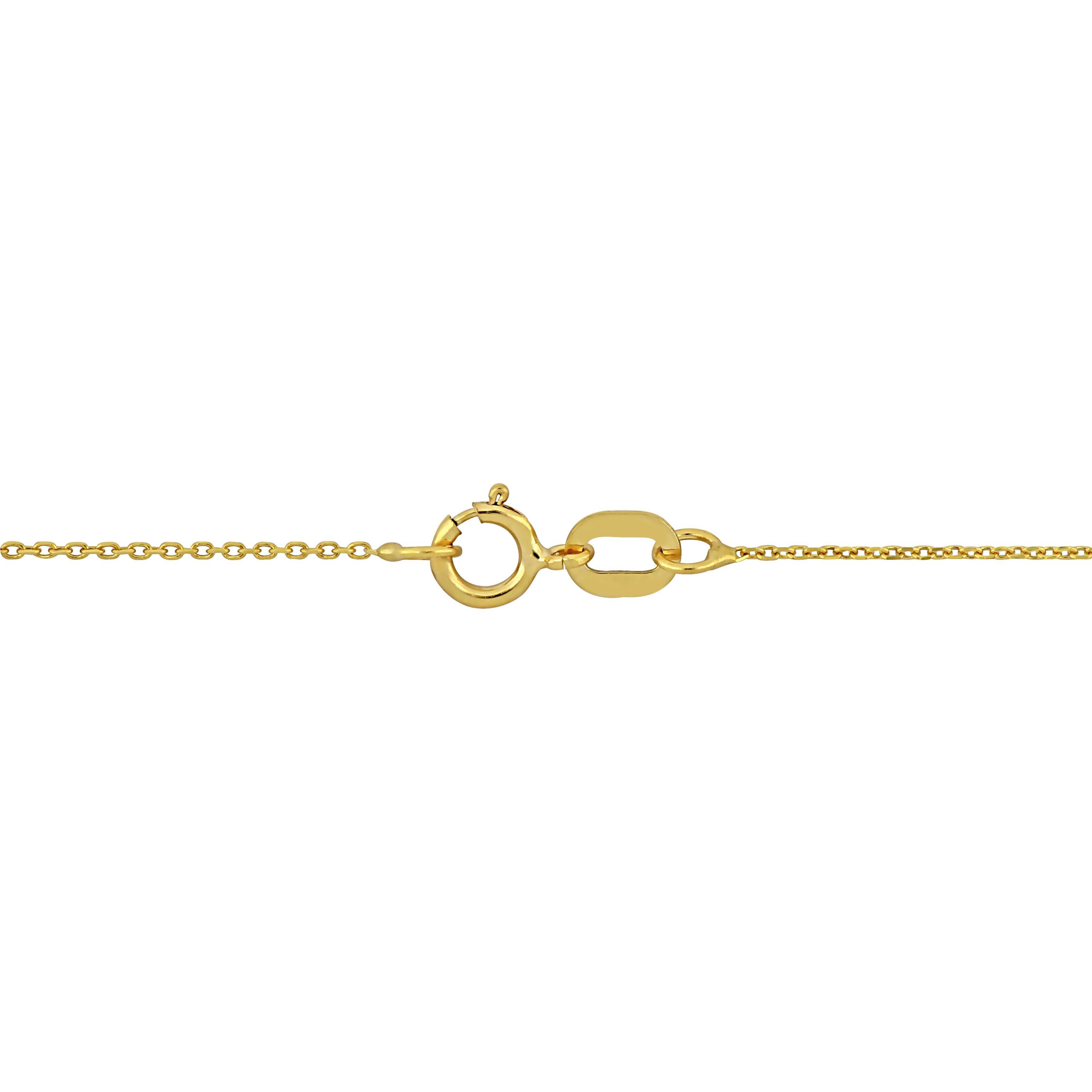 Cable Chain Necklace in 14k Yellow Gold