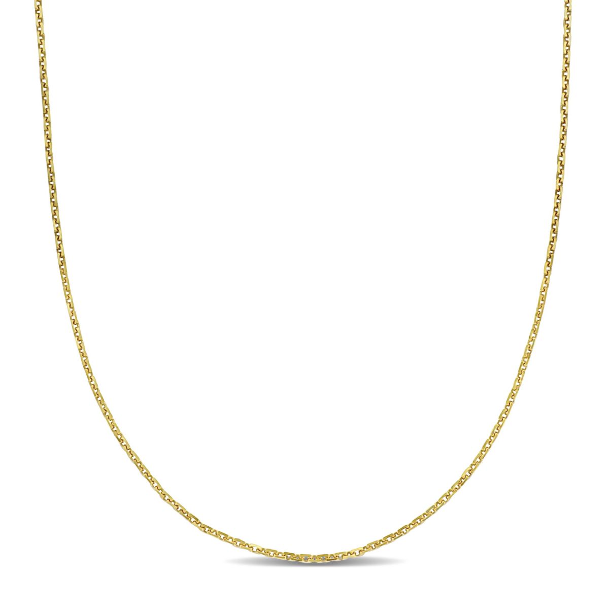 Cable Chain Necklace in 14k Yellow Gold
