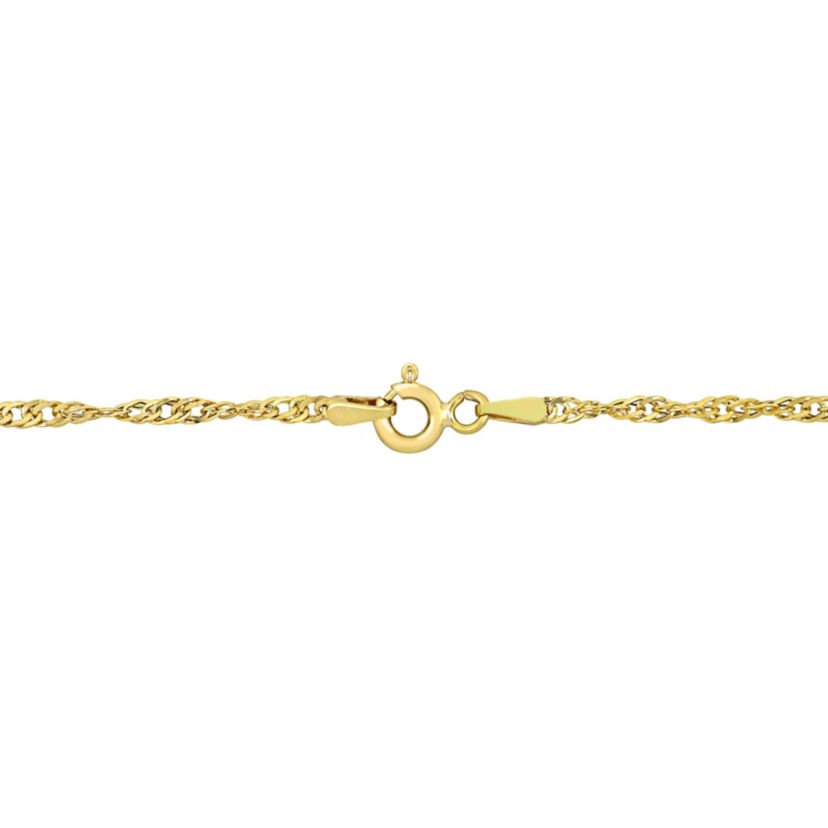 Singapore Necklace in 14k Yellow GOLD