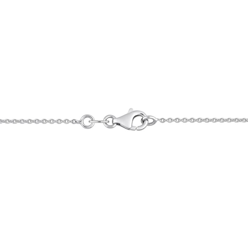 1/5 ct. t.w. Diamond Dangle Necklace in 14K White Gold
