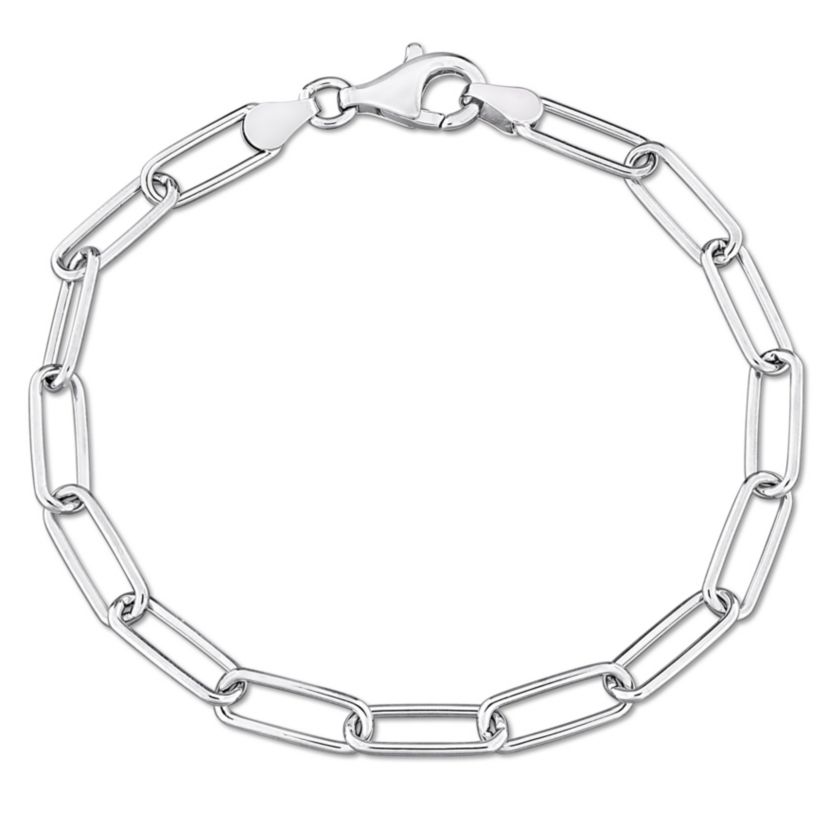 5MM Oval Link Bracelet in Sterling Silver