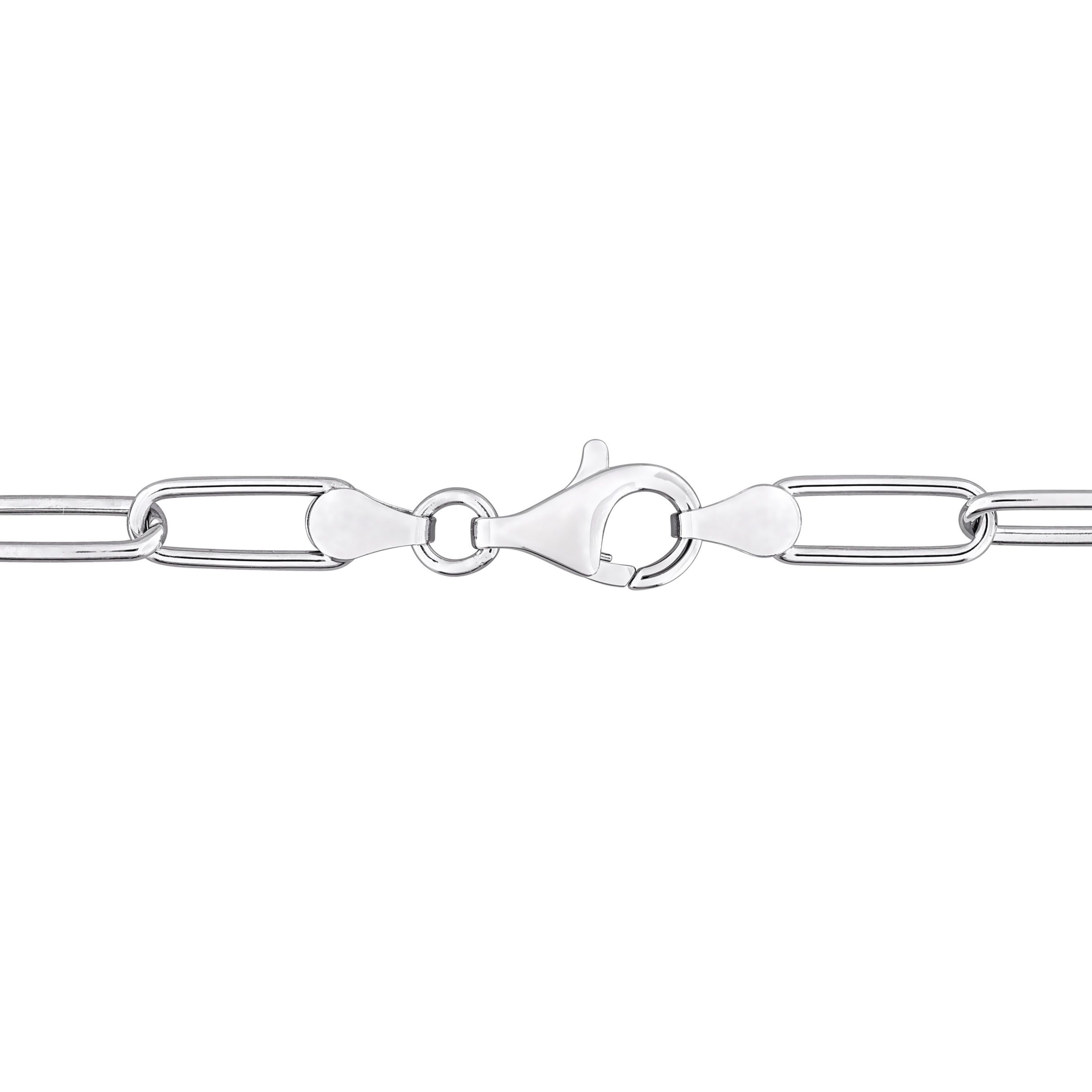 5MM Oval Link Bracelet in Sterling Silver